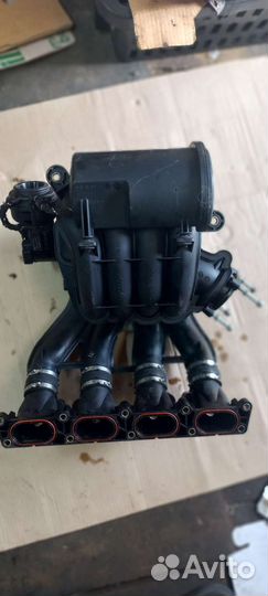 Коллектор впускной Фольксваген Пассат B5+ ALT