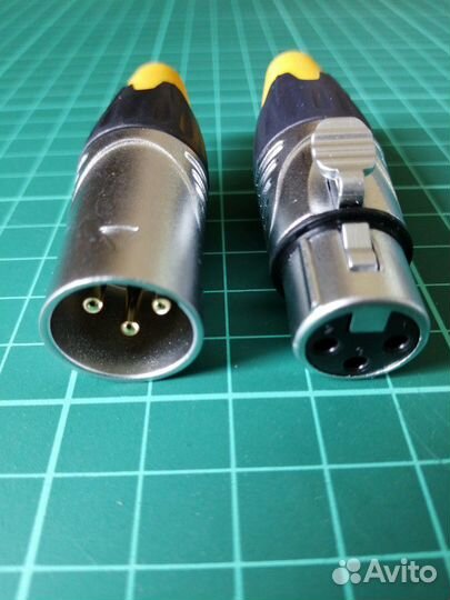 Кабельные разъемы XLR Speakon TRS Джеки для гитары