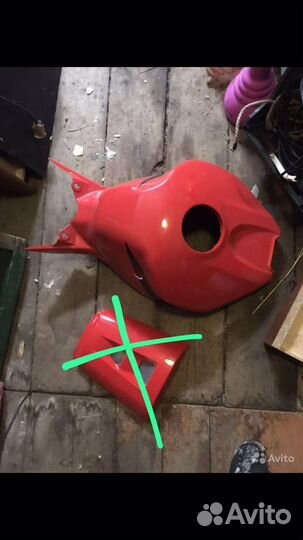 Накладка бака honda cbr 1000 rr