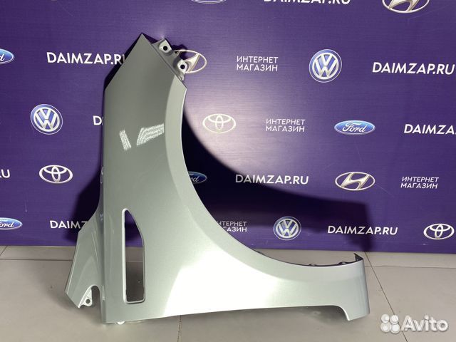 Крыло переднее правое KiA RiO 2011-2017 серебристо