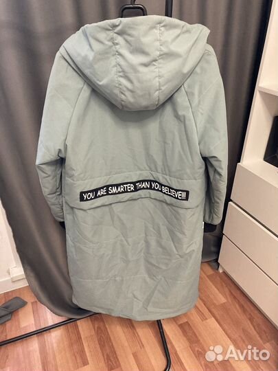 Парка удлинённая для девочки