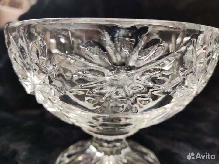 Хрустальная вазочка конфетница или для варенья