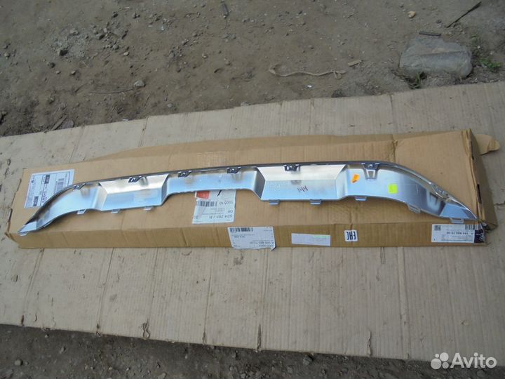 Накладка бампера задняя оригиналMercedes GLE 15-19