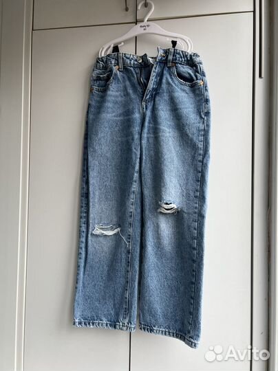 Джинсы zara для девочки 152