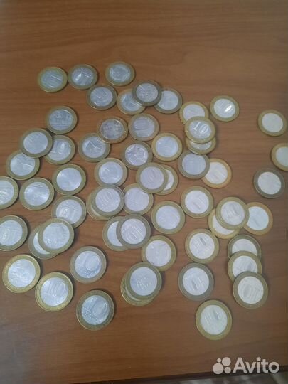 Монеты юбилейные 10рублей