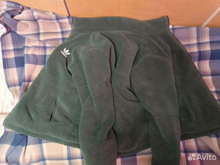 Куртка двухсторонняя adidas барашка