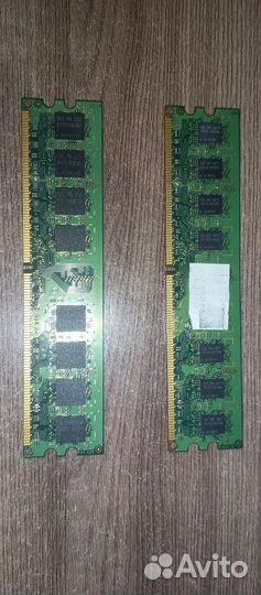 Оперативная память Samsung DDR2 1GB 2Rx8