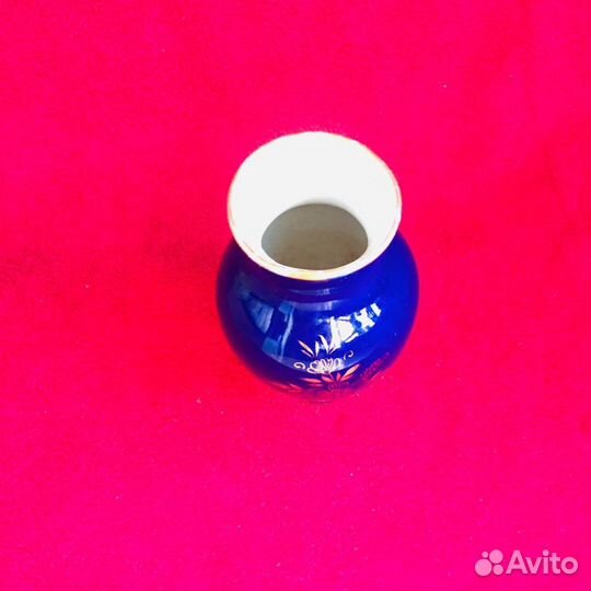 Ваза кобальт СССР