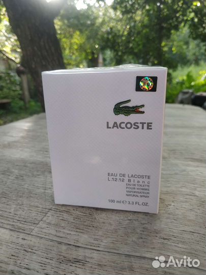 Lacoste l.12.12 blanc 100 ml (евро)