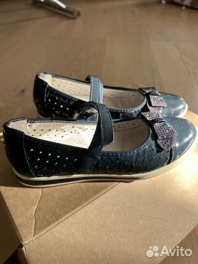 Туфли для девочки 34 кожа