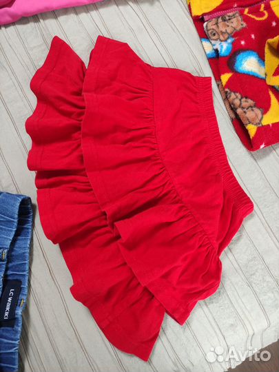 Детские вещи пакетом для девочки 104 110 116