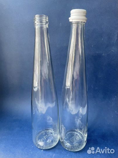 Бутылка стеклянная 0.5 л завинчивающаяся крышка
