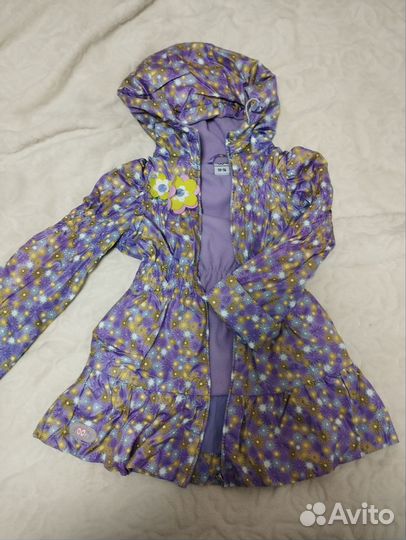 Ветровка для девочки 98