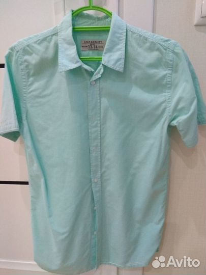 Рубашка zara 13-14 лет