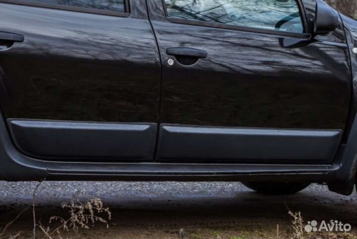 Молдинги дверей renault duster 10-15