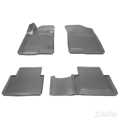 Коврики в салон Haval Jolion (2021-н.в.) 4WD серые