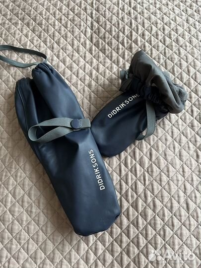 Варежки краги 2 Didriksons на флисе