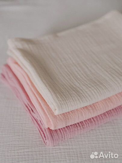 Уникальные муслиновые пеленки новые 100*120