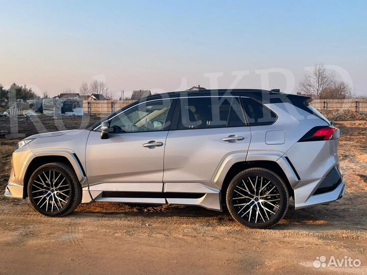 Обвес Toyota Rav 4 2019-20 год полный TRD Качество