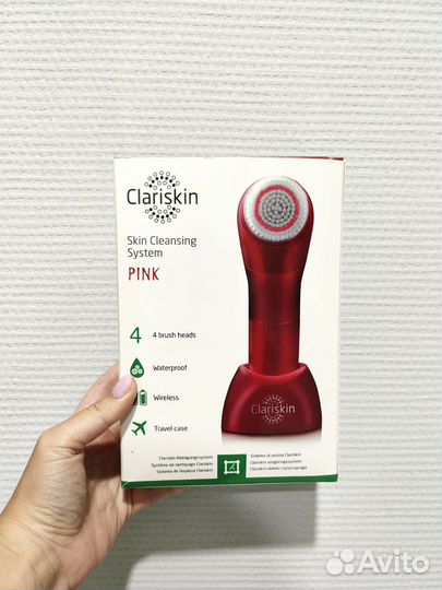 Clariskin аппарат для очищении и массажа кожи лица