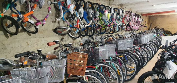 Новые велосипеды, детские и для взрослых