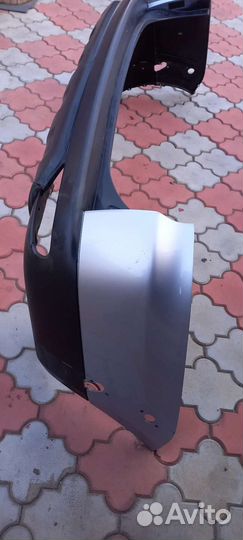 Задний бампер mitsubishi pajero sport 2011.г