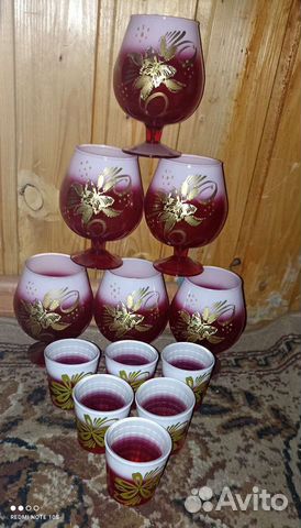 Бокалы и рюмки 12 штук