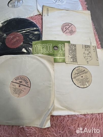 Виниловые пластинки СССР