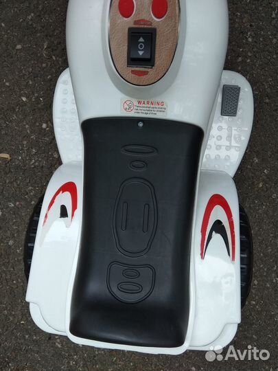 Детский электромотоцикл на запчасти