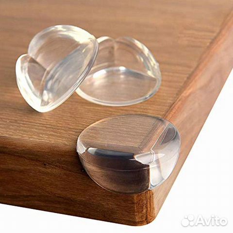 Насадки на углы мебели, мягкие, защитадеток 4шт/уп