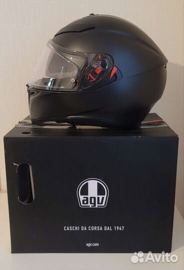Мотошлем AGV K3 SV Matt Black XS