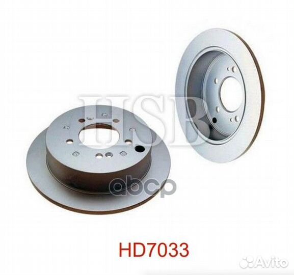 Диск тормозной задний hyundai santa FE/tuscon 2