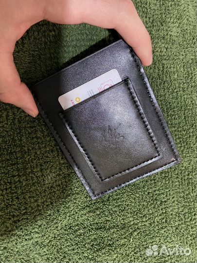 Холдер для автодокументов из кожи