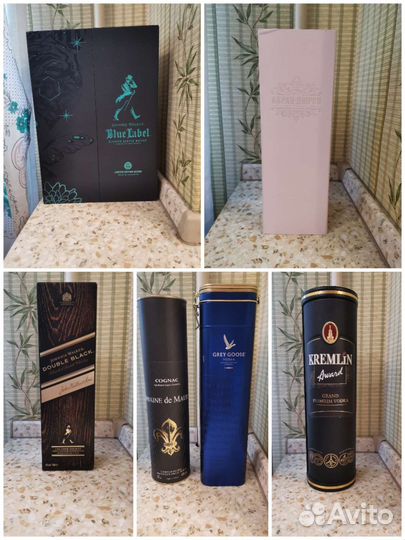 Коробка для виски шампанского водки