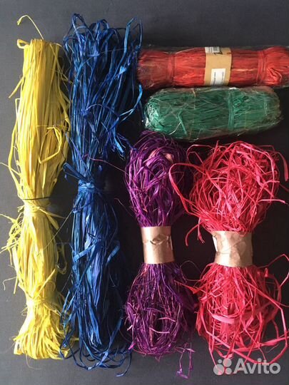 Натуральная флористическая рафия