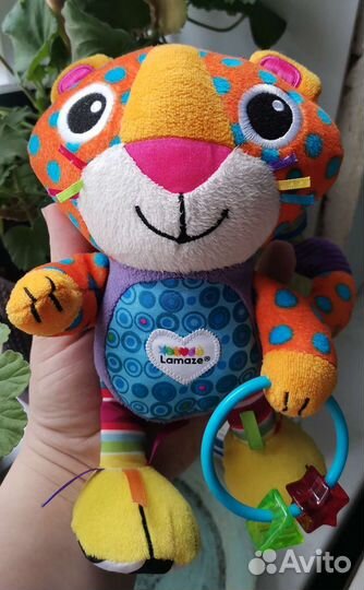 Развивающая игрушка Lamaze леопардик Мурр