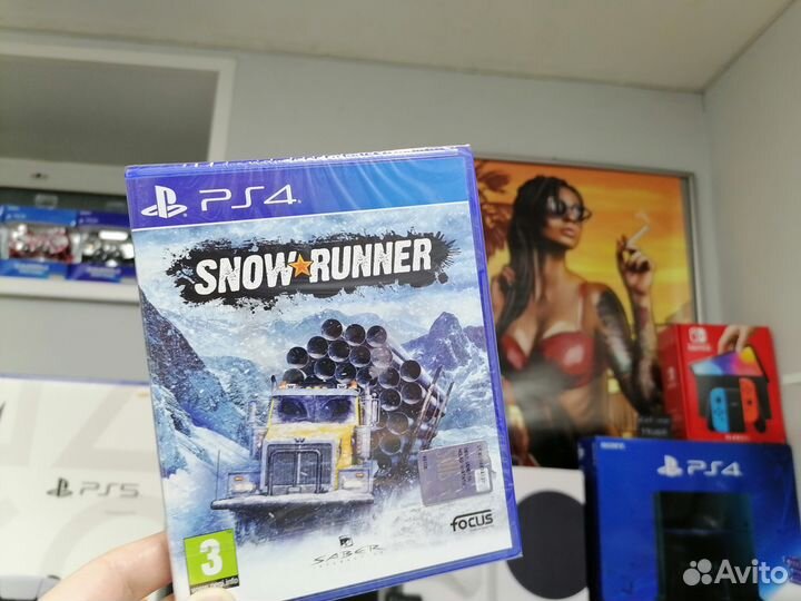 Новый SnowRunner/PS4 /PS5 рус интерфейс