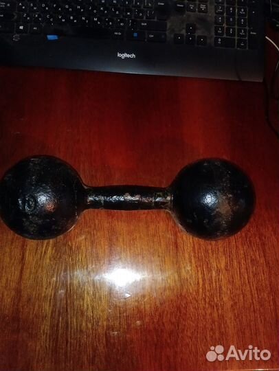 Гантель 10 кг бу