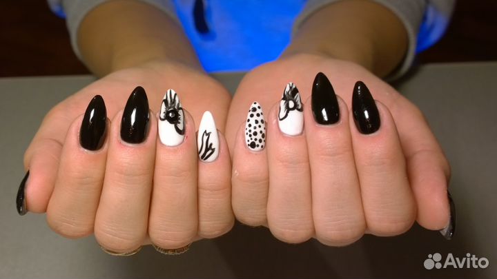 Наращивание и коррекция ногтей