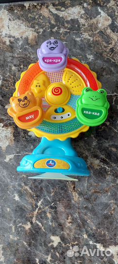 Развивающая музыкальная игрушка карусель