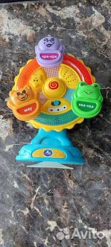 Развивающая музыкальная игрушка карусель