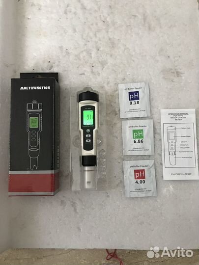 PH/ORP/H2 и измеритель температуры 4 в 1