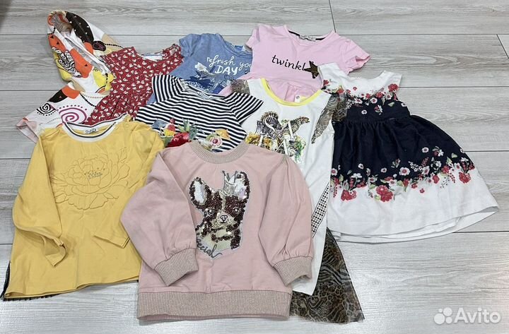 Детские вещи пакетом на девочку 92 98