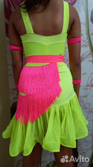 Платье для бальных танцев юниоры 1 латина