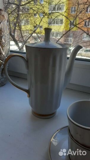 Красивый кофейный сервиз