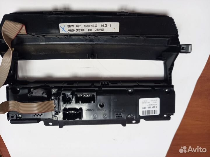 Блок управления климатом для бмв Х5 е70, х6