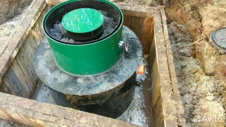 Септик под ключ,дренаж, водоснабжение, отопление