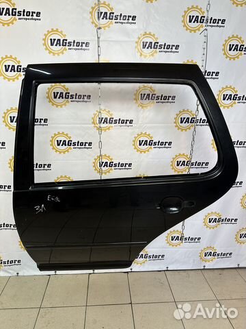 Дверь левая задняя Volkswagen Golf 4