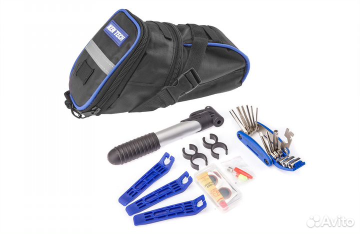 Набор велосипедный Kenli KL-9812B (6 предметов)