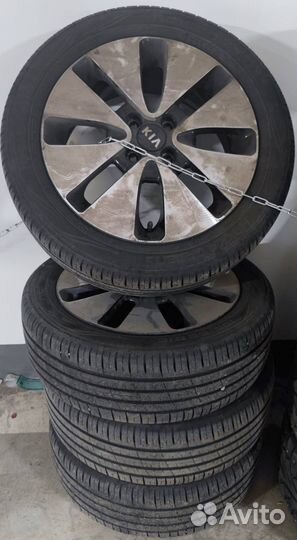 Колёса в сборе 195/55R16 95T Nokian Green3 KIA б/у